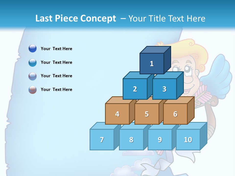 Mythology Wing Happy PowerPoint Template