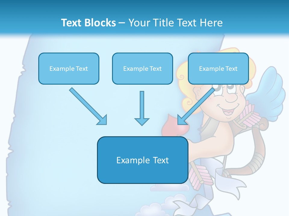 Mythology Wing Happy PowerPoint Template