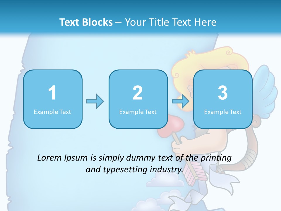 Mythology Wing Happy PowerPoint Template