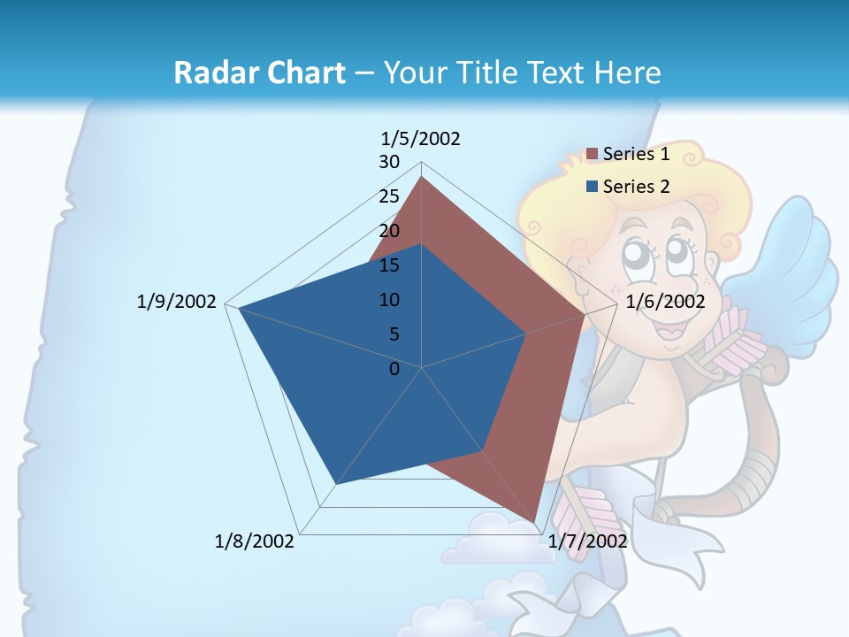 Mythology Wing Happy PowerPoint Template