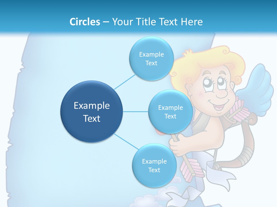 Mythology Wing Happy PowerPoint Template