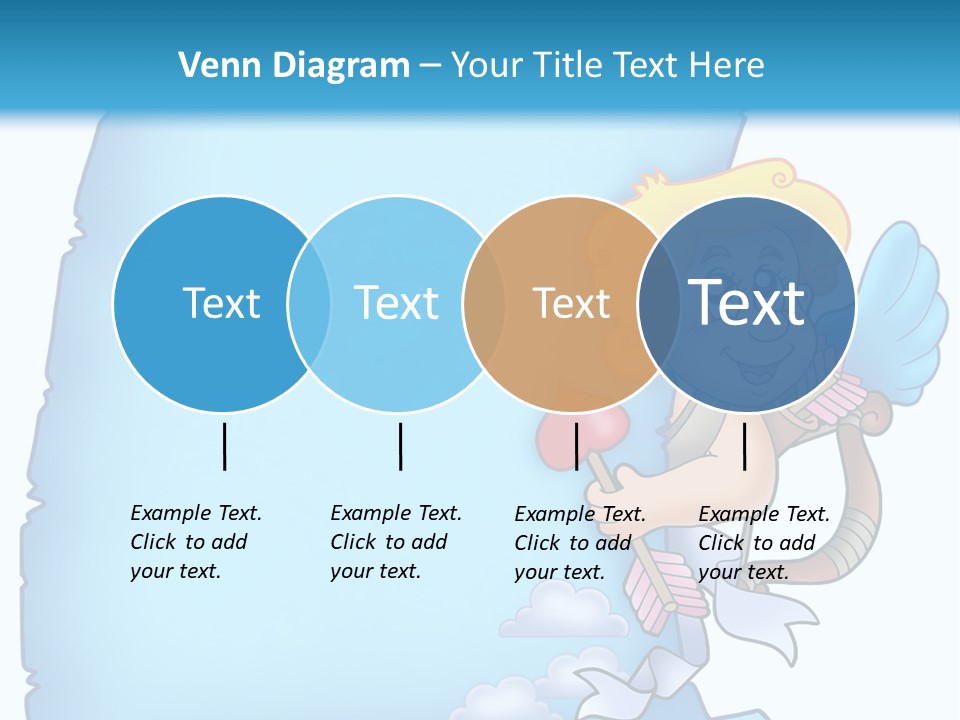 Mythology Wing Happy PowerPoint Template