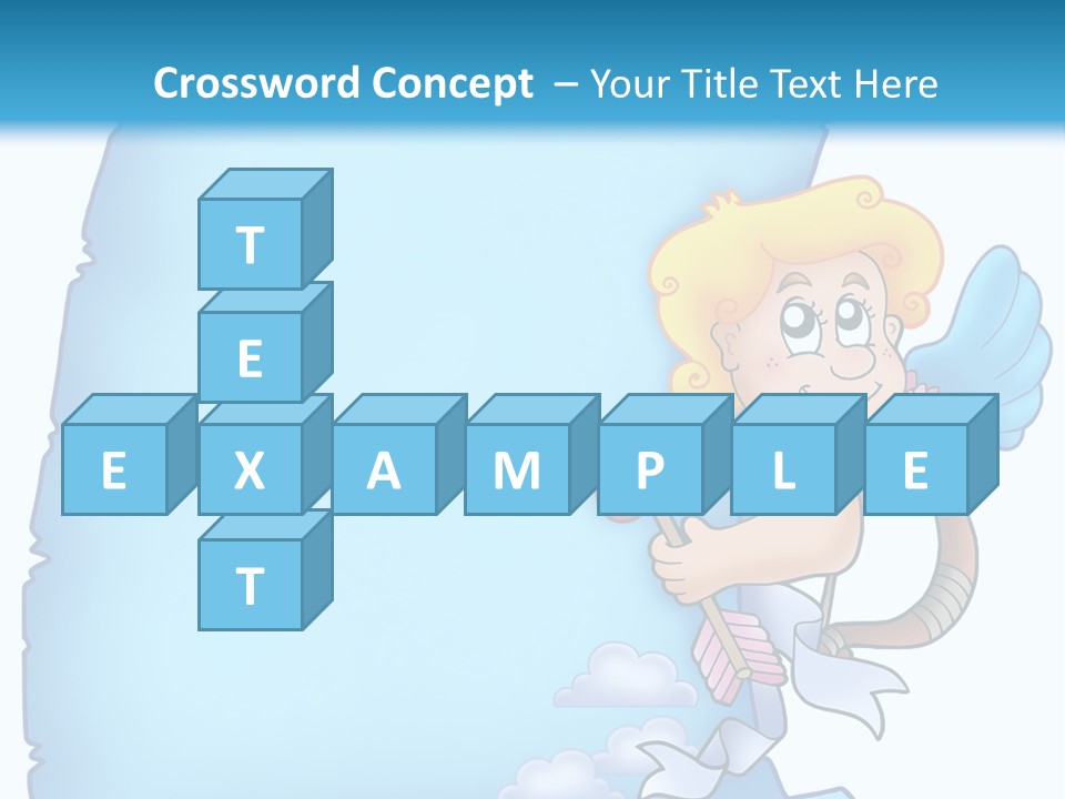 Mythology Wing Happy PowerPoint Template