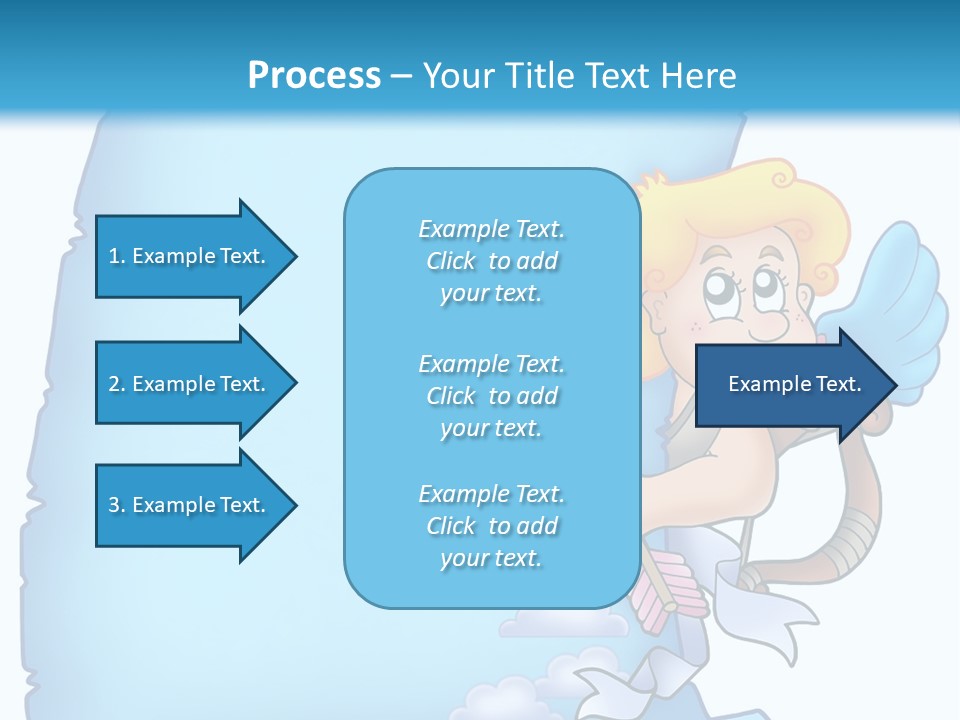Mythology Wing Happy PowerPoint Template