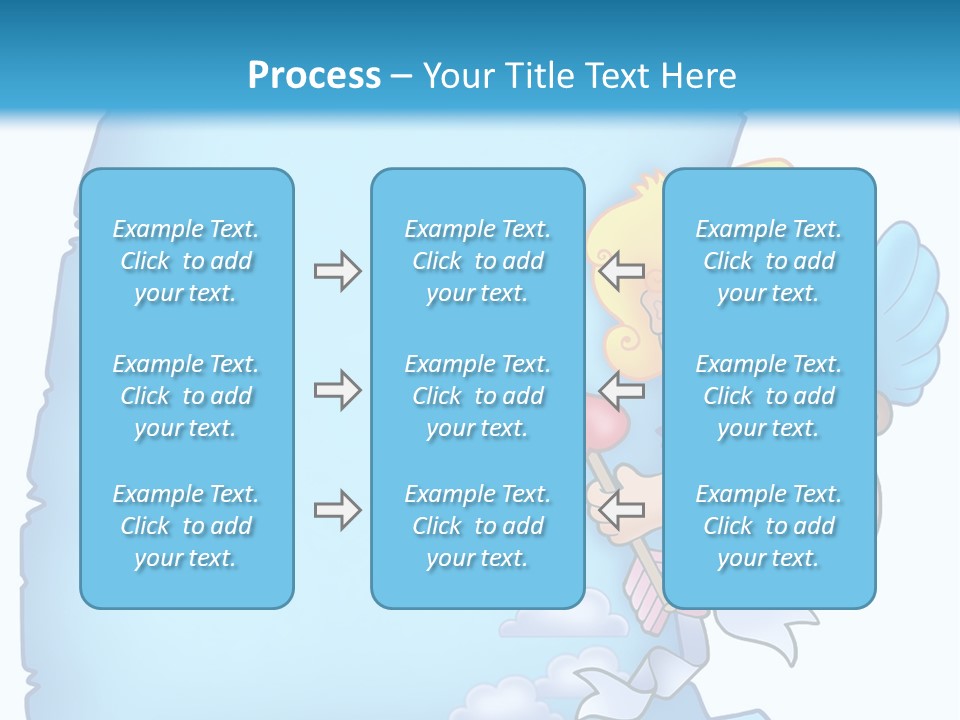 Mythology Wing Happy PowerPoint Template