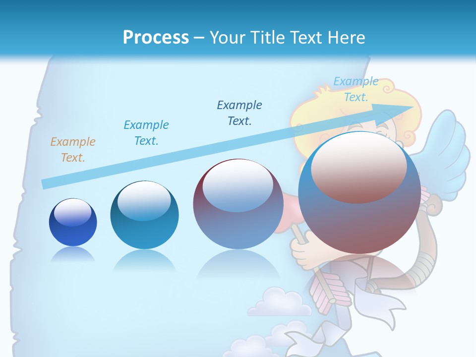 Mythology Wing Happy PowerPoint Template