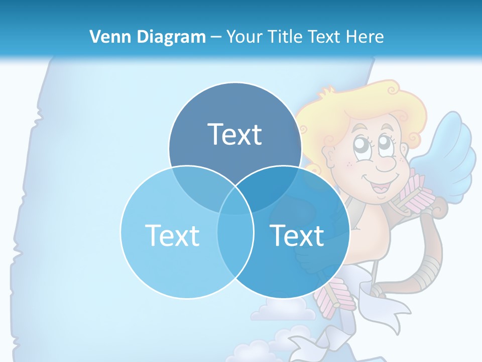 Mythology Wing Happy PowerPoint Template