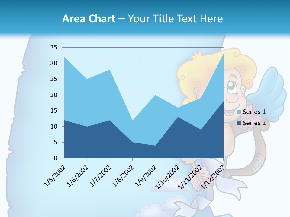 Mythology Wing Happy PowerPoint Template