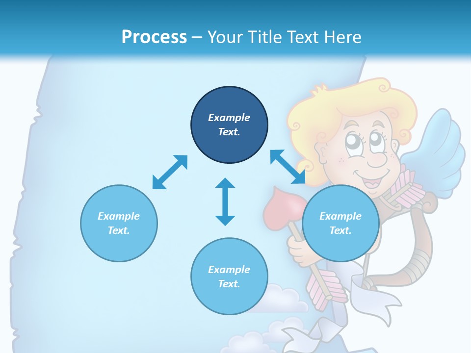 Mythology Wing Happy PowerPoint Template
