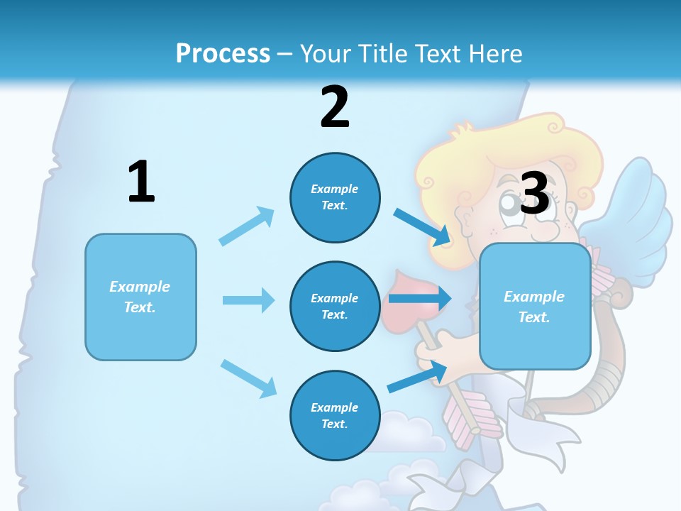 Mythology Wing Happy PowerPoint Template