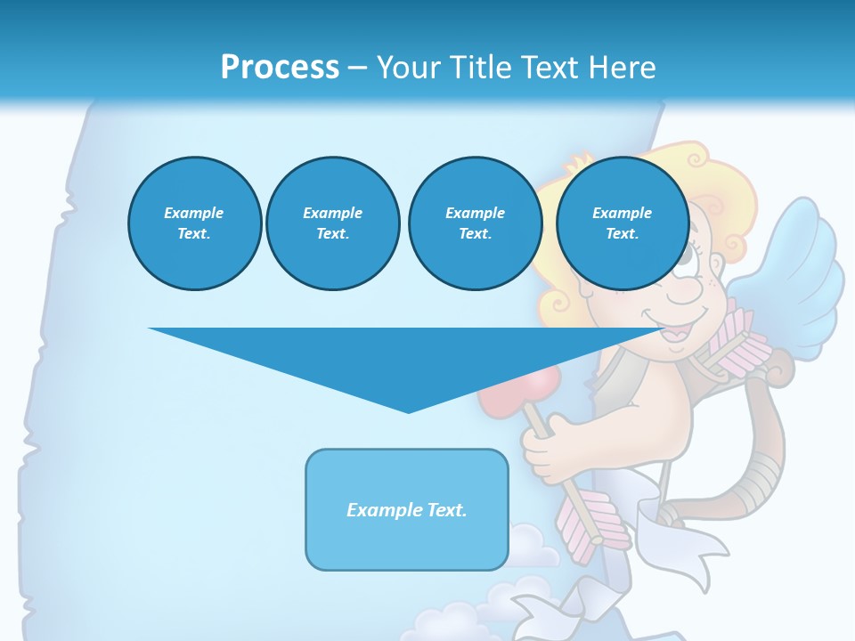 Mythology Wing Happy PowerPoint Template