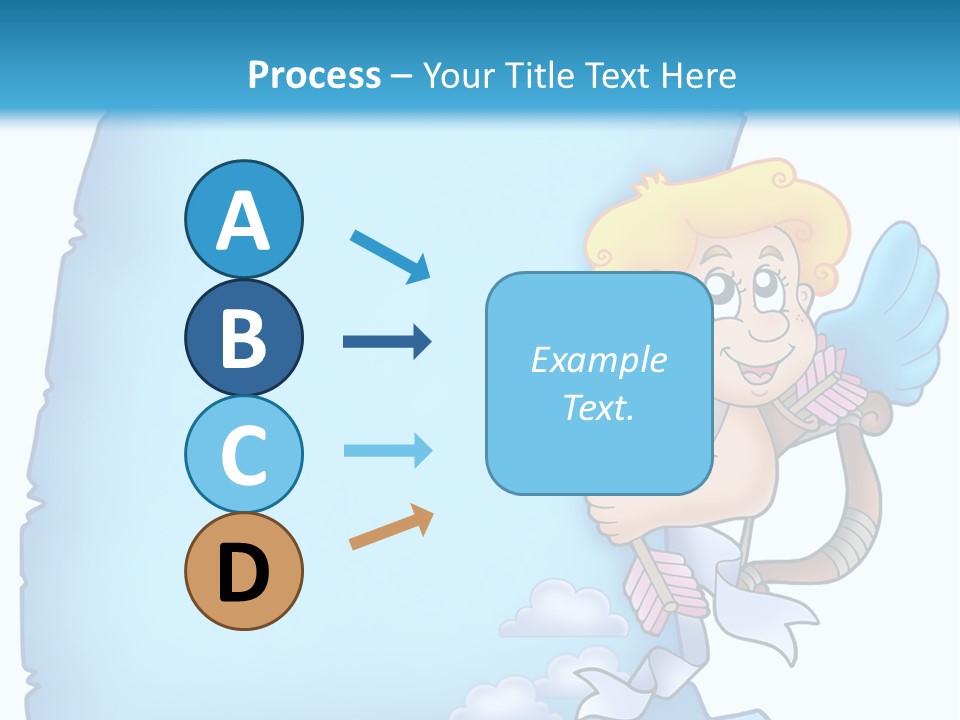 Mythology Wing Happy PowerPoint Template