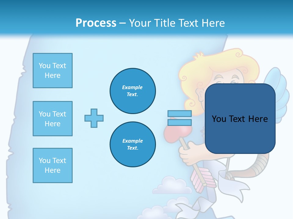 Mythology Wing Happy PowerPoint Template