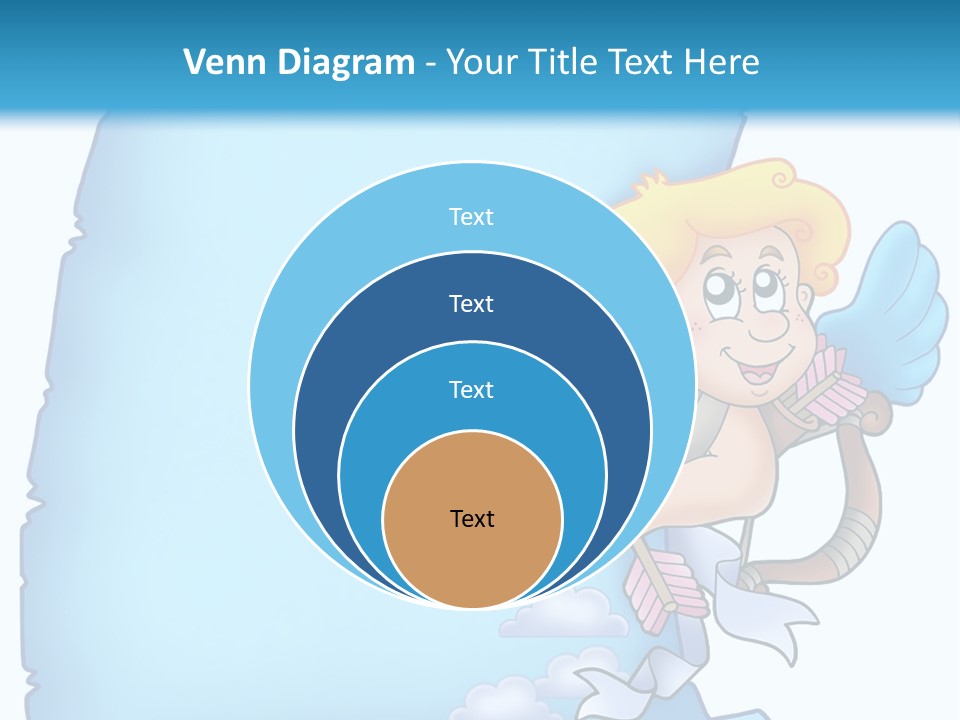 Mythology Wing Happy PowerPoint Template