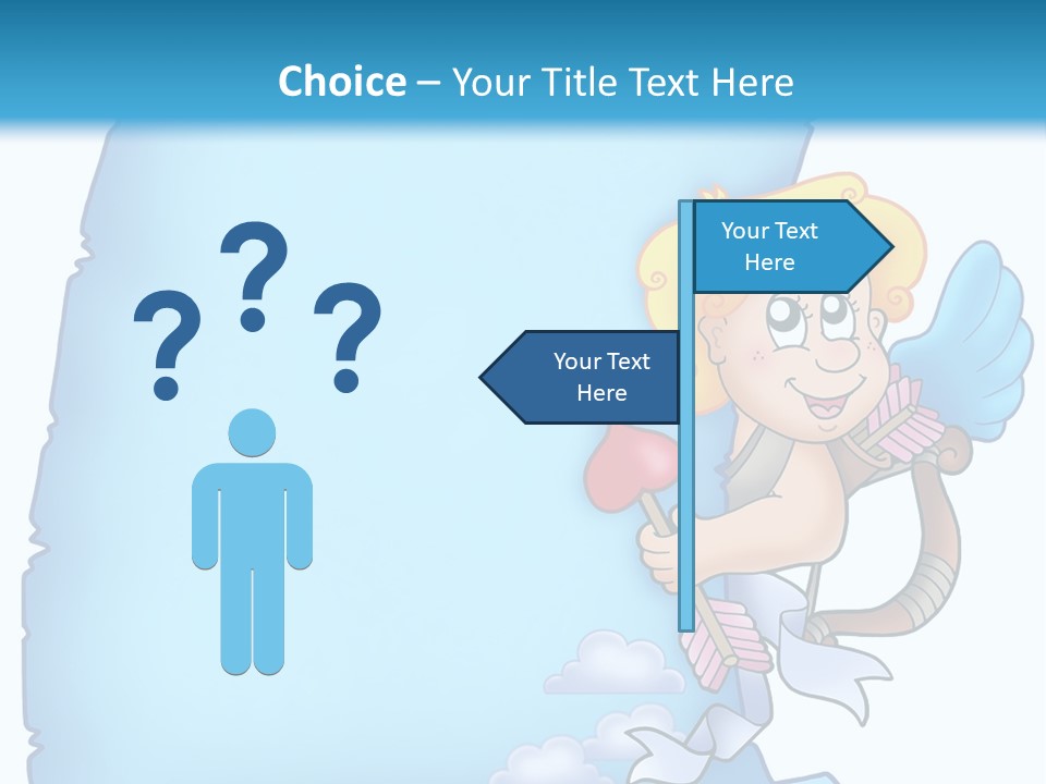 Mythology Wing Happy PowerPoint Template