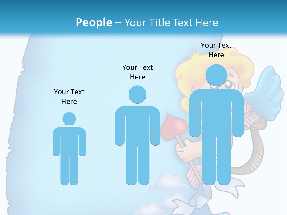 Mythology Wing Happy PowerPoint Template