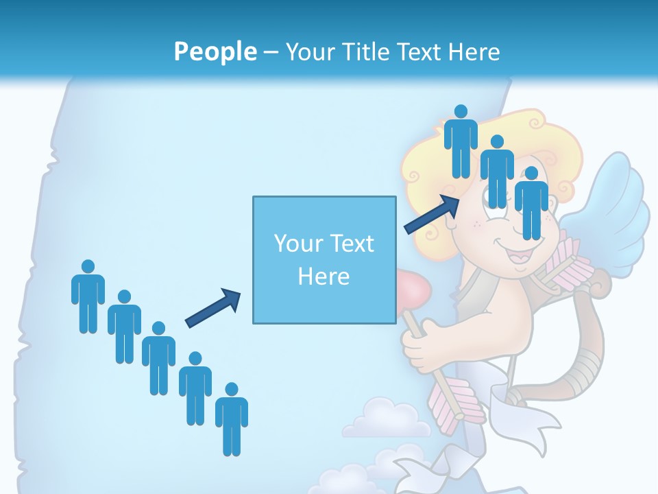 Mythology Wing Happy PowerPoint Template