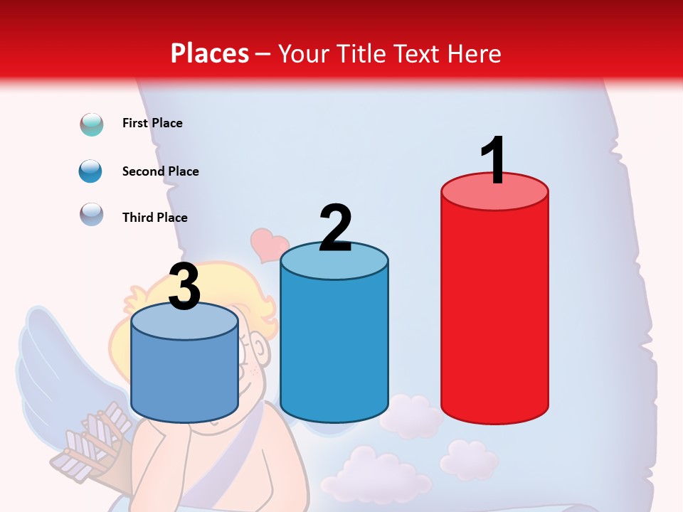 Abstract Love Message PowerPoint Template