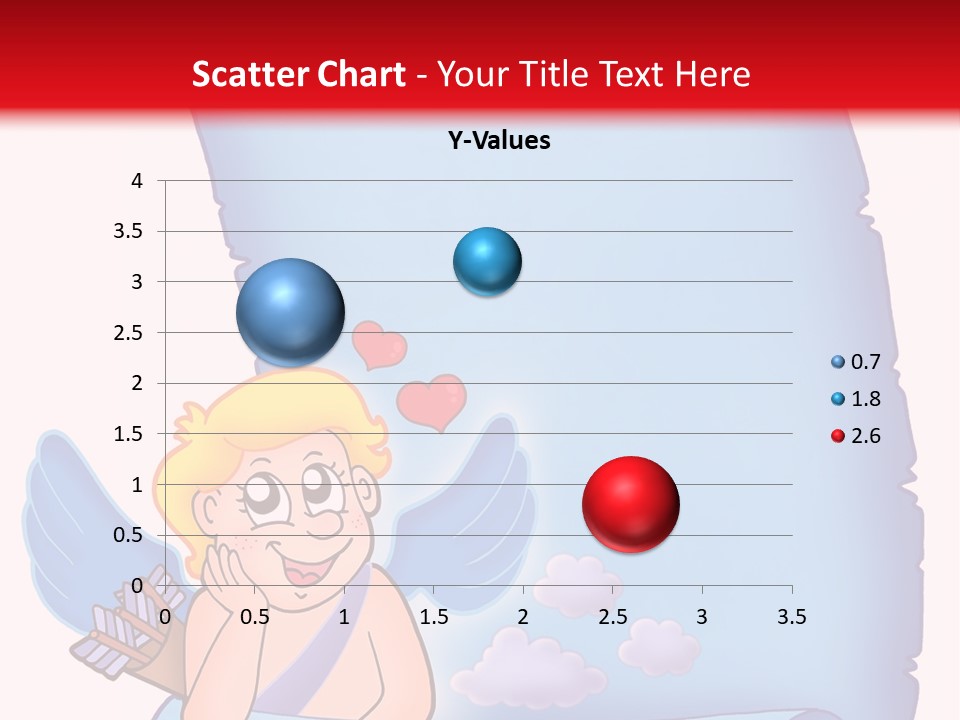 Abstract Love Message PowerPoint Template