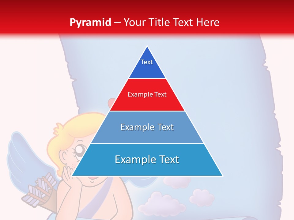 Abstract Love Message PowerPoint Template