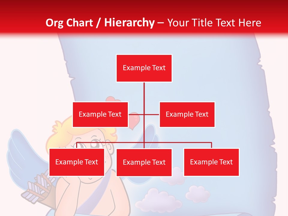 Abstract Love Message PowerPoint Template