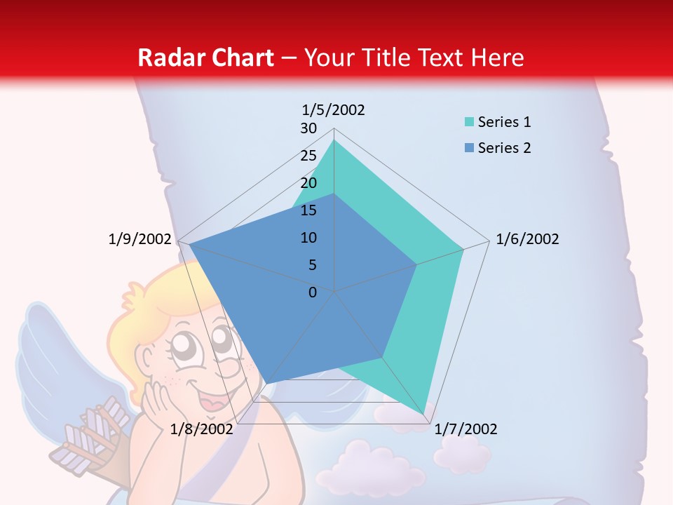 Abstract Love Message PowerPoint Template