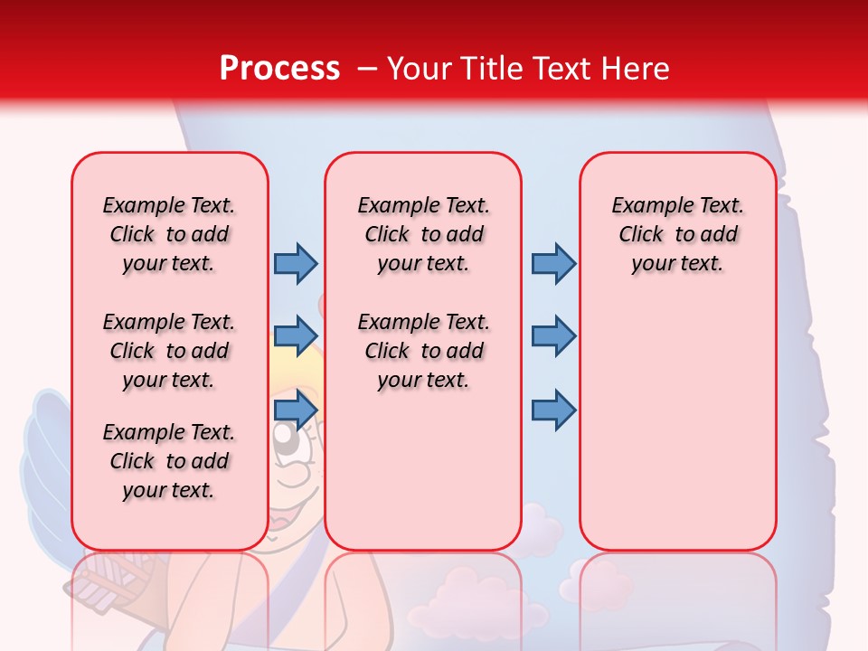 Abstract Love Message PowerPoint Template