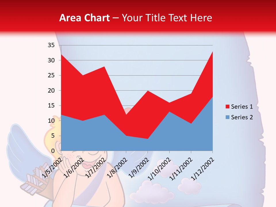 Abstract Love Message PowerPoint Template