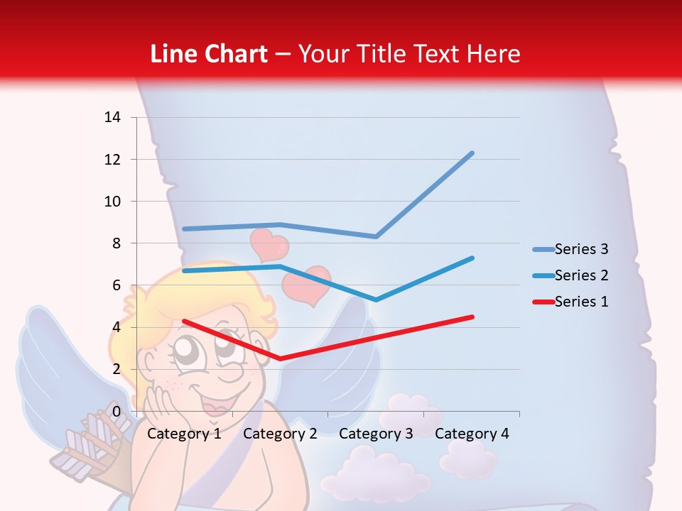 Abstract Love Message PowerPoint Template