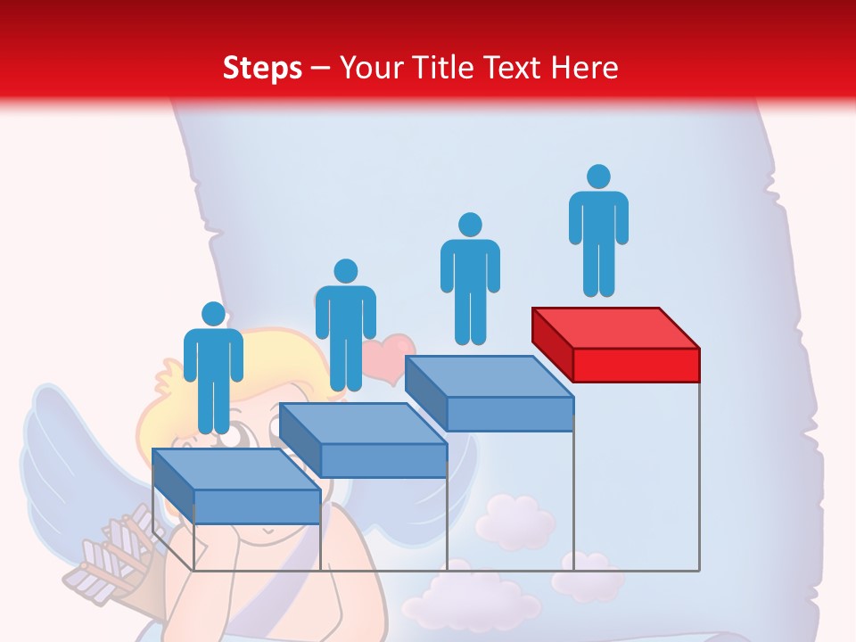 Abstract Love Message PowerPoint Template