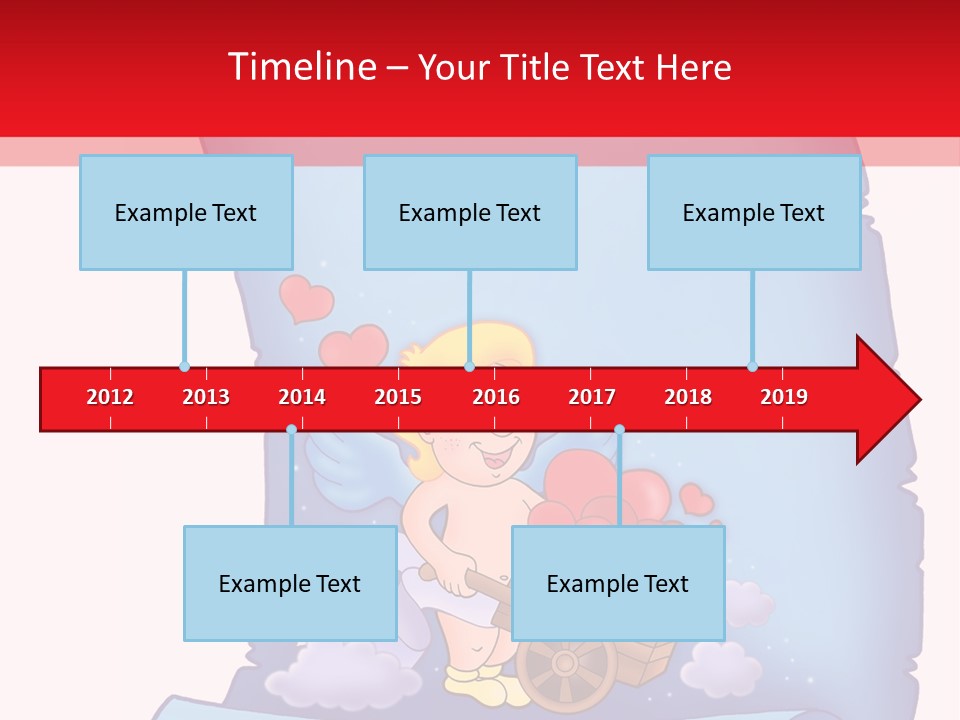 Letterparchmentscrollloveamorvalentinevalentinesdayangel Heaven Abstract PowerPoint Template