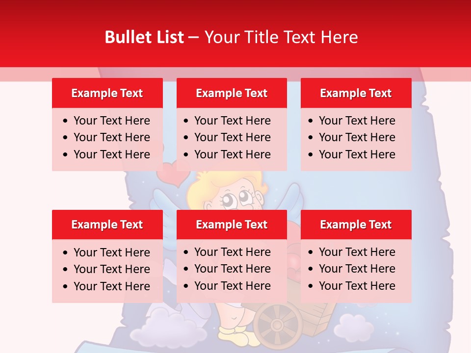 Letterparchmentscrollloveamorvalentinevalentinesdayangel Heaven Abstract PowerPoint Template