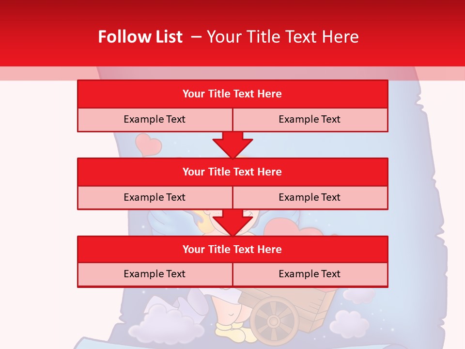 Letterparchmentscrollloveamorvalentinevalentinesdayangel Heaven Abstract PowerPoint Template