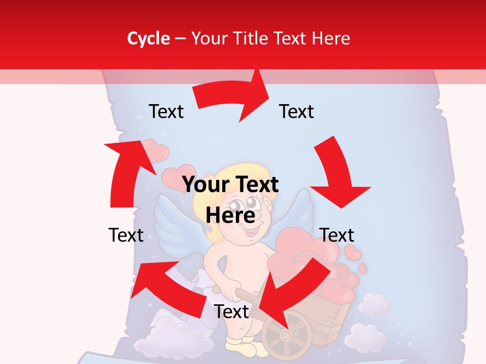 Letterparchmentscrollloveamorvalentinevalentinesdayangel Heaven Abstract PowerPoint Template