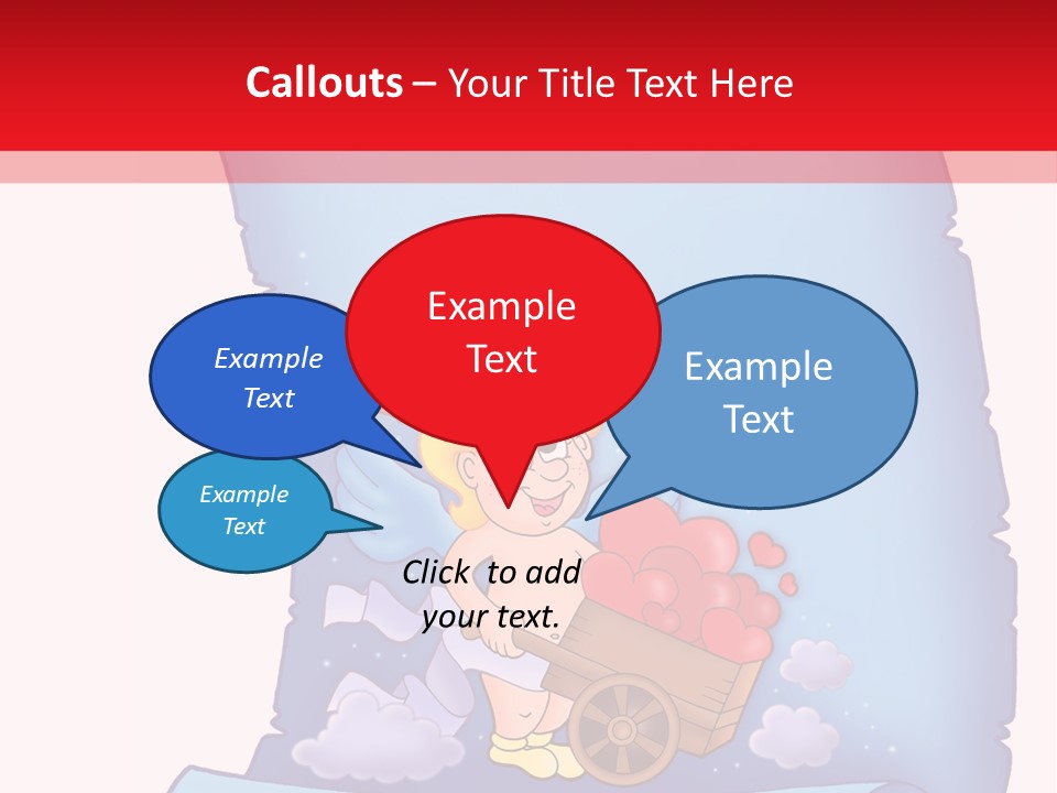 Letterparchmentscrollloveamorvalentinevalentinesdayangel Heaven Abstract PowerPoint Template