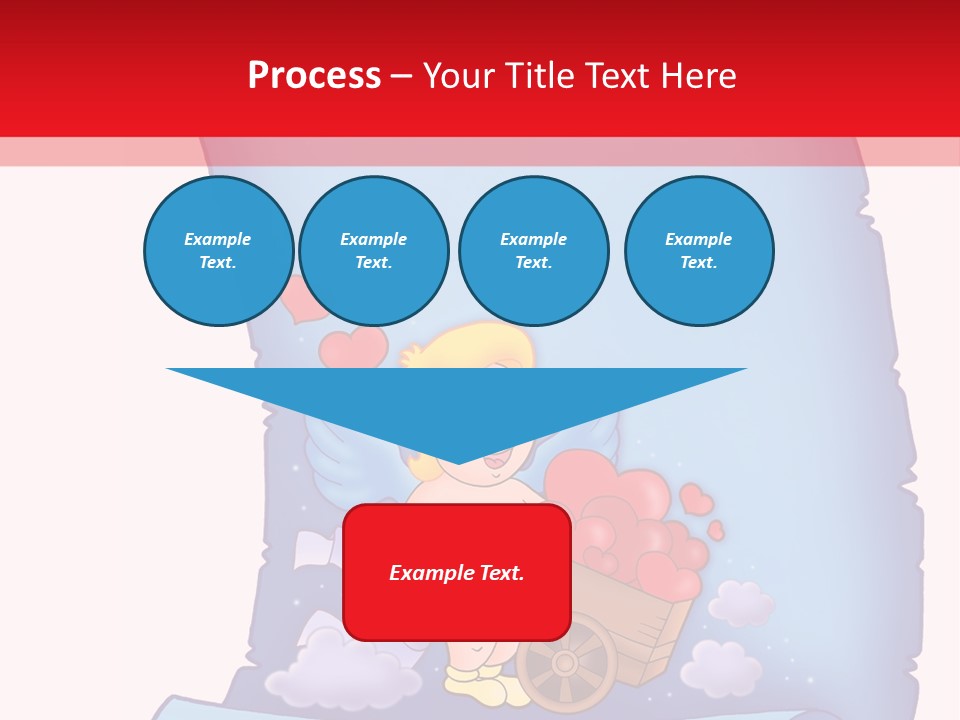 Letterparchmentscrollloveamorvalentinevalentinesdayangel Heaven Abstract PowerPoint Template