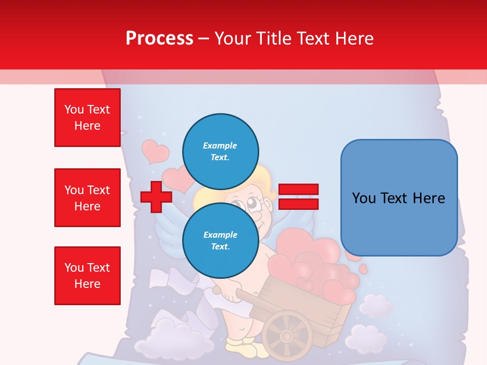Letterparchmentscrollloveamorvalentinevalentinesdayangel Heaven Abstract PowerPoint Template