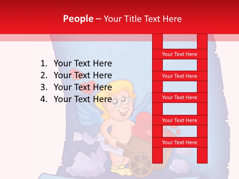 Letterparchmentscrollloveamorvalentinevalentinesdayangel Heaven Abstract PowerPoint Template