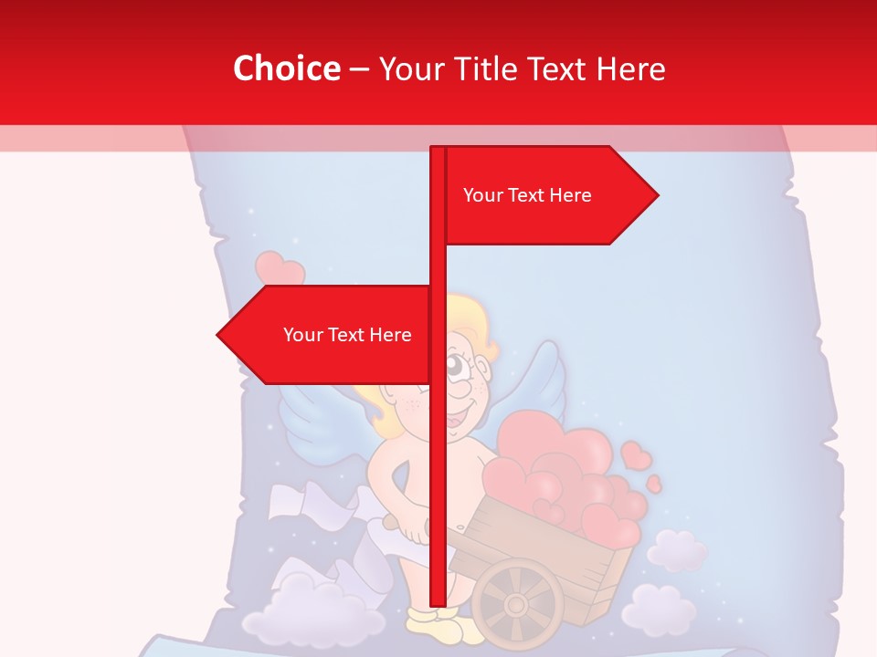 Letterparchmentscrollloveamorvalentinevalentinesdayangel Heaven Abstract PowerPoint Template