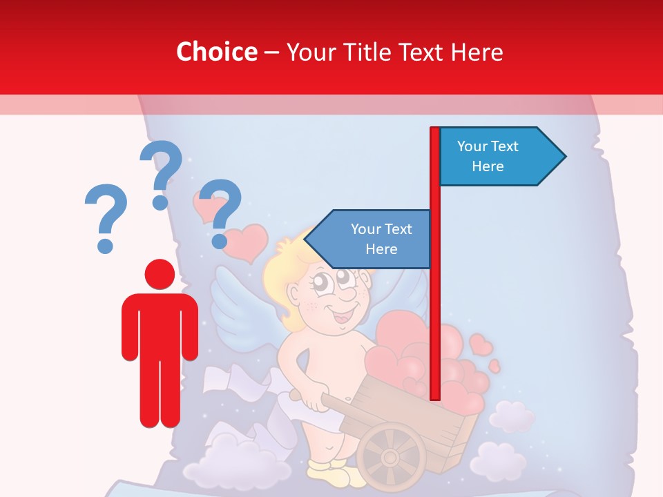 Letterparchmentscrollloveamorvalentinevalentinesdayangel Heaven Abstract PowerPoint Template