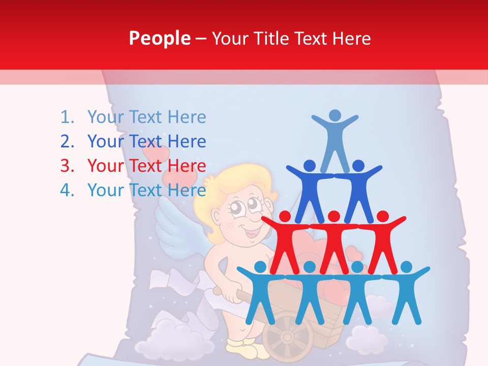 Letterparchmentscrollloveamorvalentinevalentinesdayangel Heaven Abstract PowerPoint Template