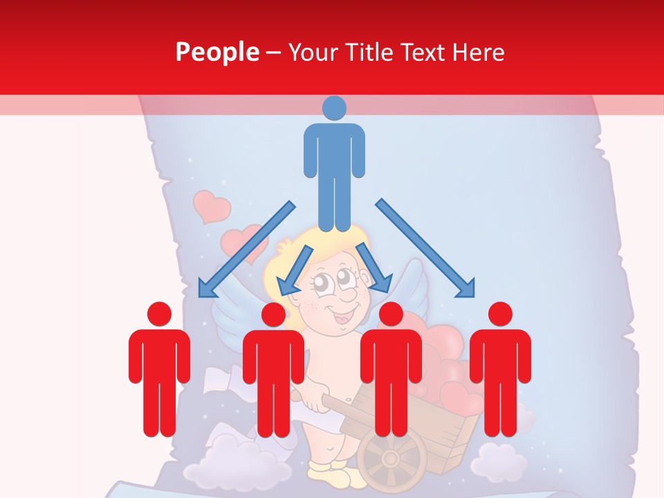 Letterparchmentscrollloveamorvalentinevalentinesdayangel Heaven Abstract PowerPoint Template