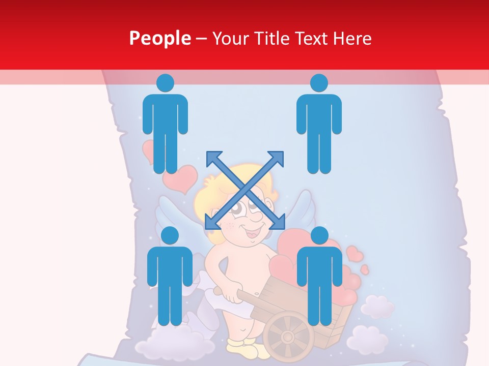 Letterparchmentscrollloveamorvalentinevalentinesdayangel Heaven Abstract PowerPoint Template