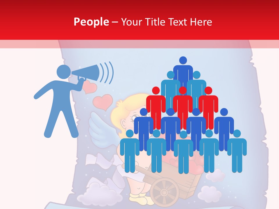 Letterparchmentscrollloveamorvalentinevalentinesdayangel Heaven Abstract PowerPoint Template