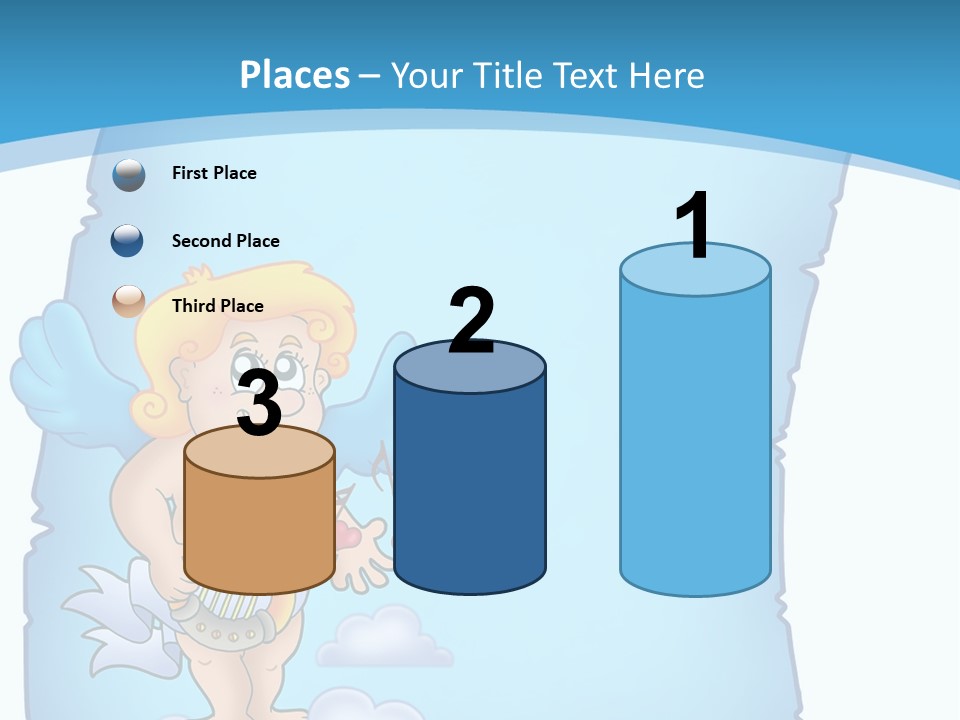 Message Happiness Letter PowerPoint Template