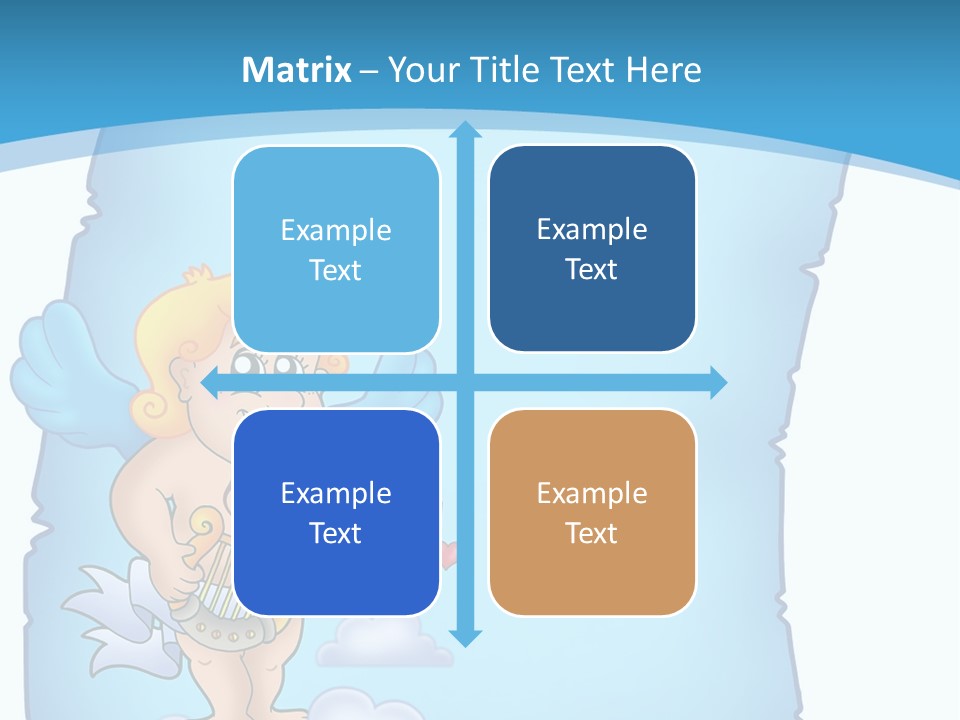 Message Happiness Letter PowerPoint Template
