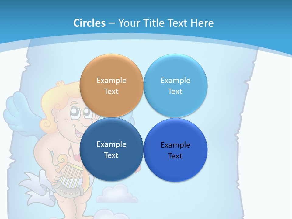 Message Happiness Letter PowerPoint Template