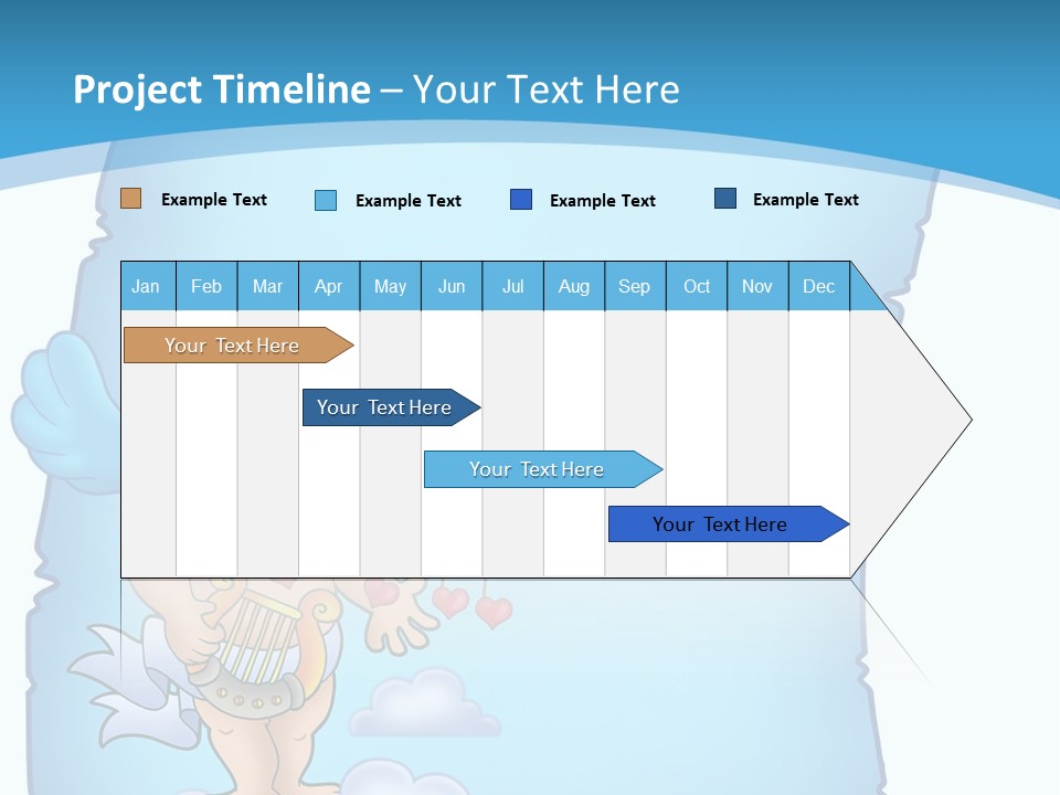 Message Happiness Letter PowerPoint Template