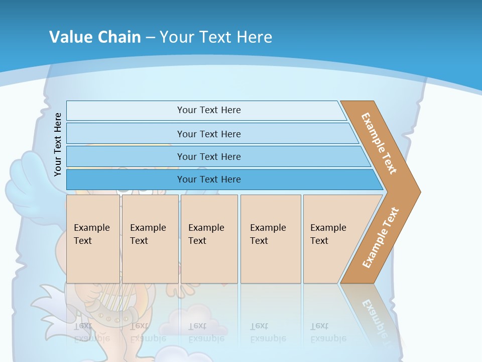 Message Happiness Letter PowerPoint Template