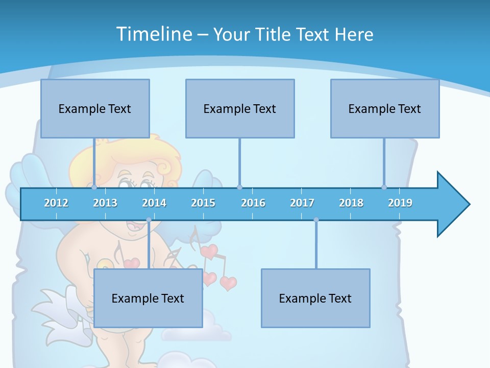 Message Happiness Letter PowerPoint Template